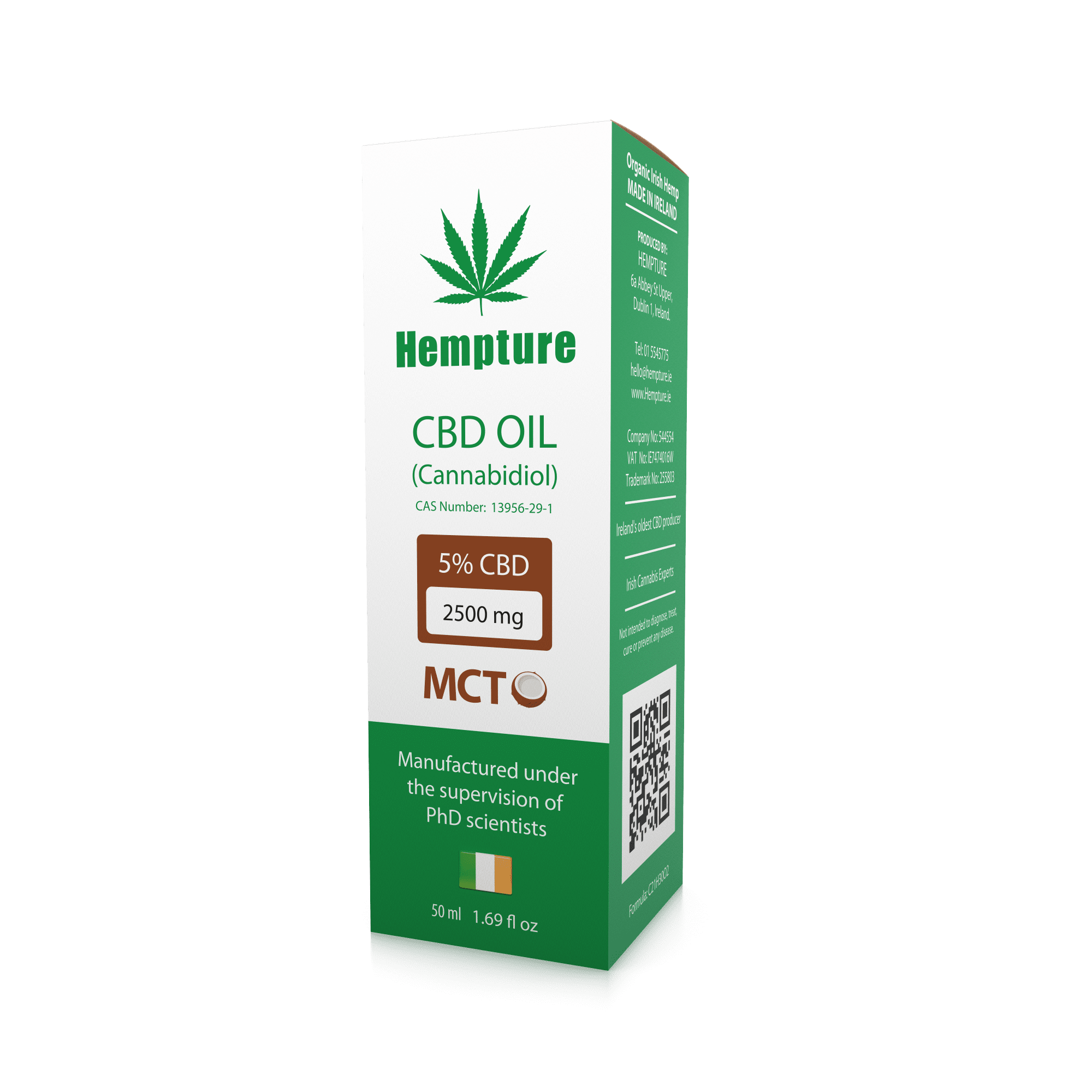 Hempture 5% MCT & CBD oil – 50ml