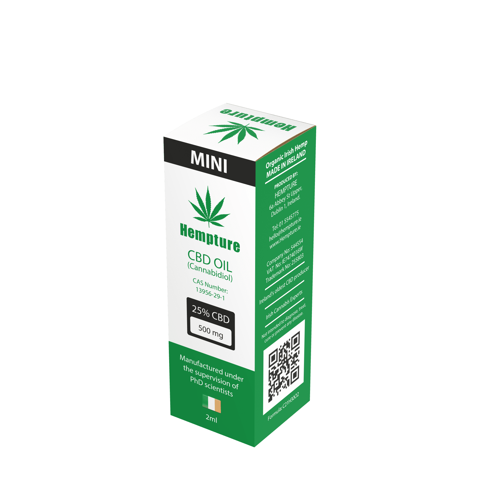 Hempture 25% CBD oil – 2ml